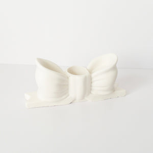 Bow Candlestick Holder