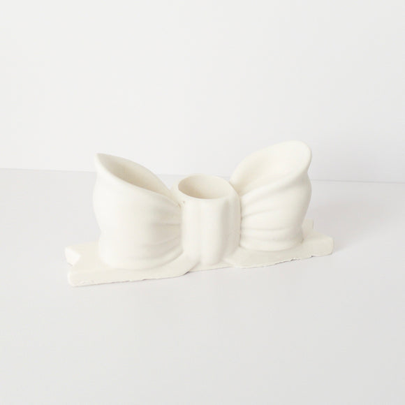 Bow Candlestick Holder