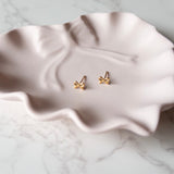 Ruffle Bow Jewelry Dish | Heart Trinket Tray