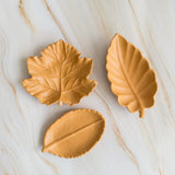 Autumn Leaf Trays | Jewelry Trinket Dish | Fall Colour Leaves