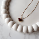 Ava Necklace | Heart Pendant Necklace