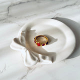 Ruby Ring | Red Stone Vintage Ring