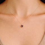 Ava Necklace | Heart Pendant Necklace