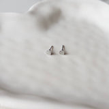 Caramia Earrings | Dainty Heart Studs