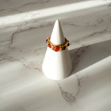 Ruby Ring | Red Stone Vintage Ring