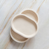 Bubbled Edge Catchall Tray | Jewelry Trinket Dish