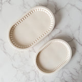 Bubbled Edge Catchall Tray | Jewelry Trinket Dish